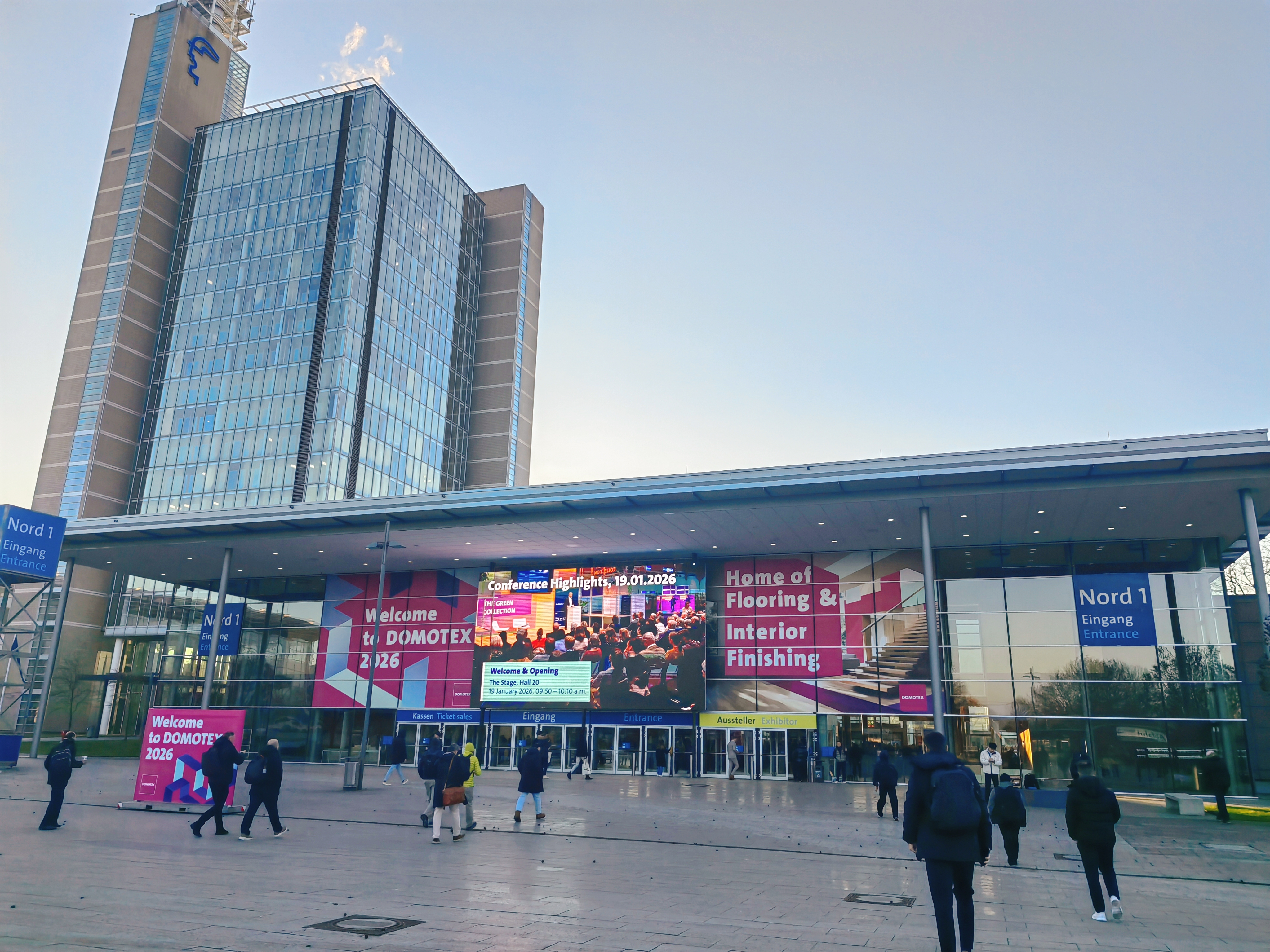 DOMOTEX asia亮相德国汉诺威DOMOTEX，海外宣传再加速